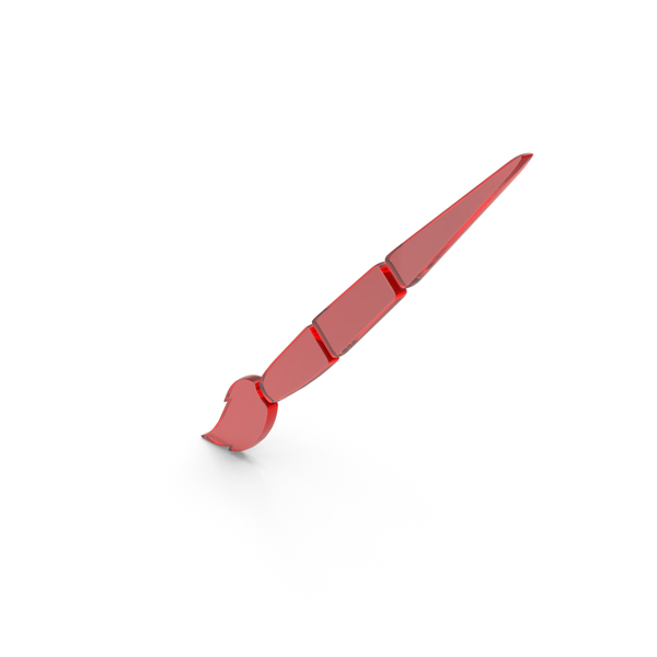 Red Glass Paint Brush Symbol PNG Images & PSDs for Download ...