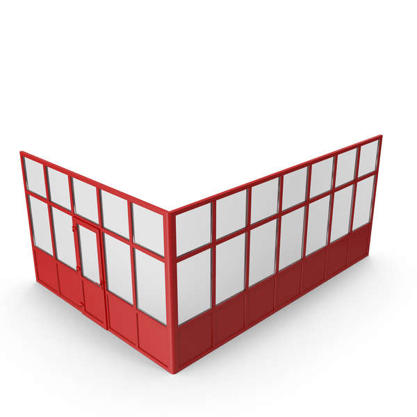 Red Glass Partition Wall PNG & PSD Images