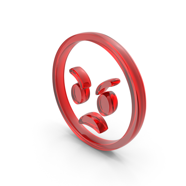 Symbols: Red Glass Round Angry Face Icon PNG & PSD Images Symbols: Red Glass Round Angry Face Icon PNG & PSD Images