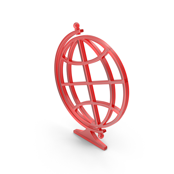 Symbols: Red Globe Icon PNG & PSD Images Symbols: Red Globe Icon PNG & PSD Images