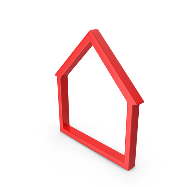 Symbols: Red Home Logo PNG & PSD Images
