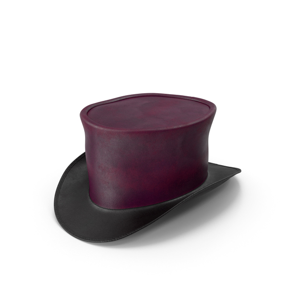 Red Leather Top Hat PNG & PSD Images Red Leather Top Hat PNG & PSD Images