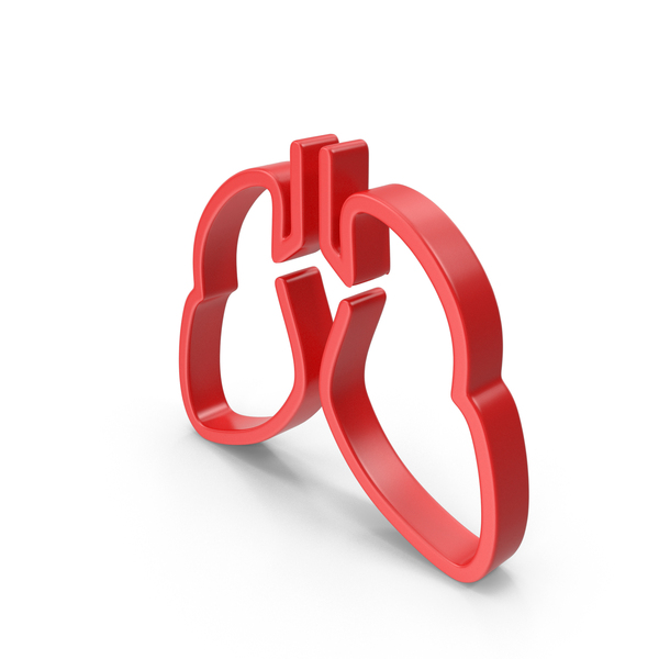 Symbols: Red Lungs Outline Icon PNG & PSD Images Symbols: Red Lungs Outline Icon PNG & PSD Images
