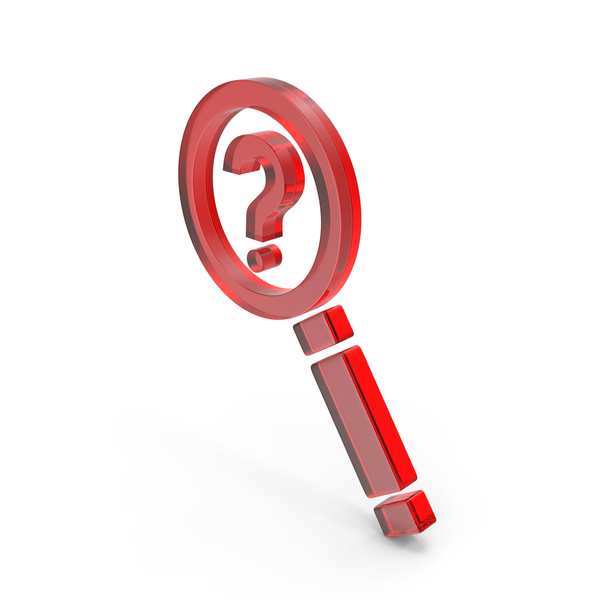 Symbols: Red Magnifying Glass With Question Mark Symbol PNG & PSD Images Symbols: Red Magnifying Glass With Question Mark Symbol PNG & PSD Images