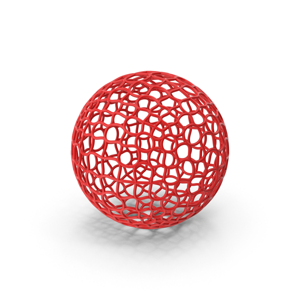 Geometric Shape: Red Mesh Sphere PNG & PSD Images Geometric Shape: Red Mesh Sphere PNG & PSD Images