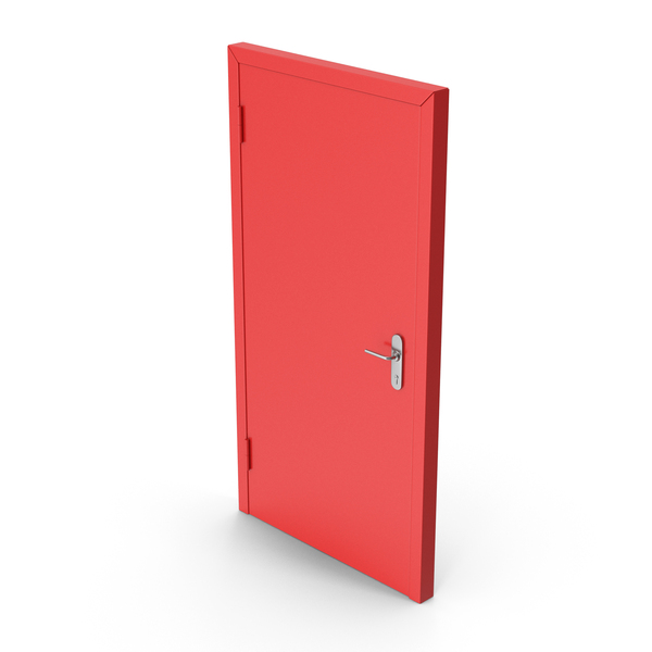 Red Metal Door PNG & PSD Images