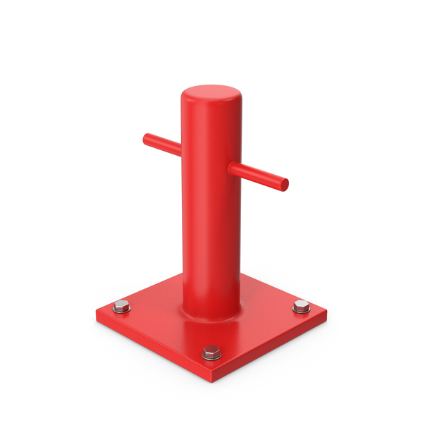 Red Mooring Bollard PNG & PSD Images Red Mooring Bollard PNG & PSD Images