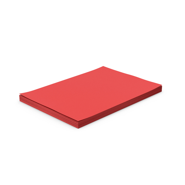 Red Paper Stack PNG Images & PSDs for Download | PixelSquid - S11425588F