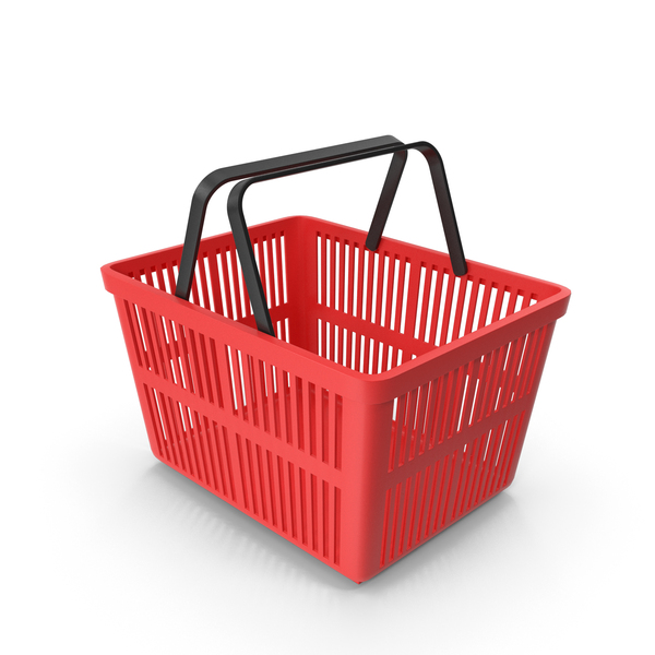 Red Plastic Shopping Basket PNG & PSD Images Red Plastic Shopping Basket PNG & PSD Images