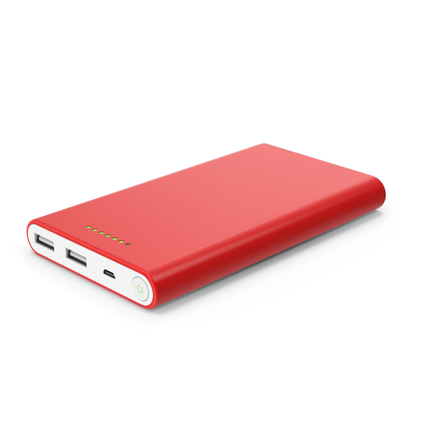 Red Powerbank PNG & PSD Images