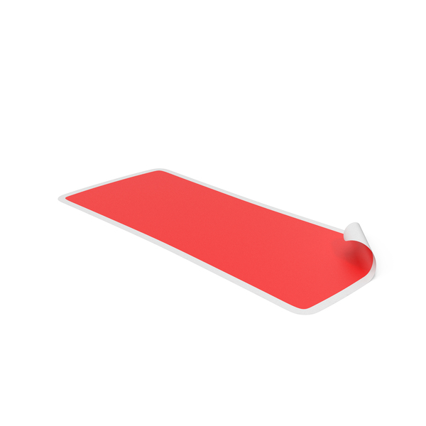 Office Paper Products: Red Rectangular Sticker PNG & PSD Images Office Paper Products: Red Rectangular Sticker PNG & PSD Images