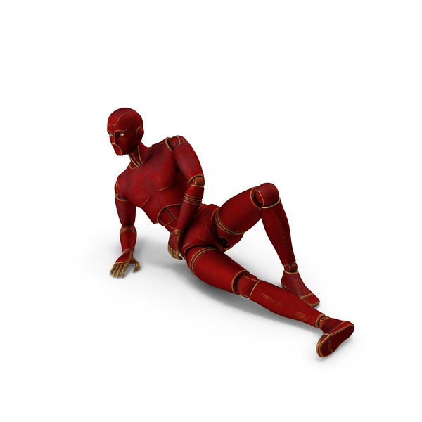 Red Robot Man Pose PNG & PSD Images Red Robot Man Pose PNG & PSD Images