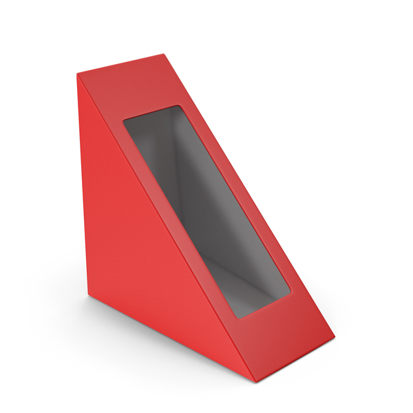 Food Container: Red Sandwich Box PNG & PSD Images