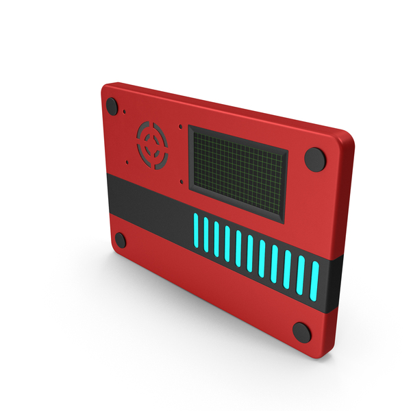 Red SciFi Sign With Screen PNG & PSD Images Red SciFi Sign With Screen PNG & PSD Images