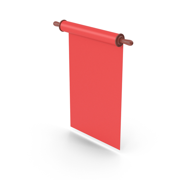 Red Scroll Paper PNG & PSD Images Red Scroll Paper PNG & PSD Images