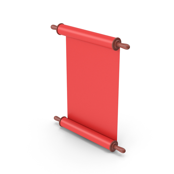 Red Scroll Paper PNG & PSD Images Red Scroll Paper PNG & PSD Images