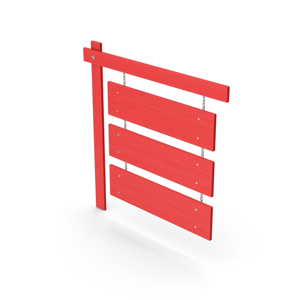 Red Sign Board PNG & PSD Images