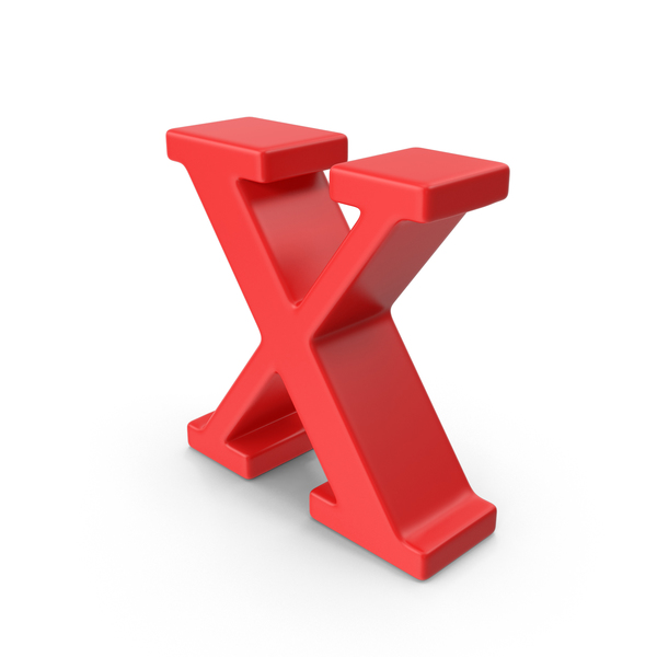 Red Small Letter X PNG & PSD Images Red Small Letter X PNG & PSD Images