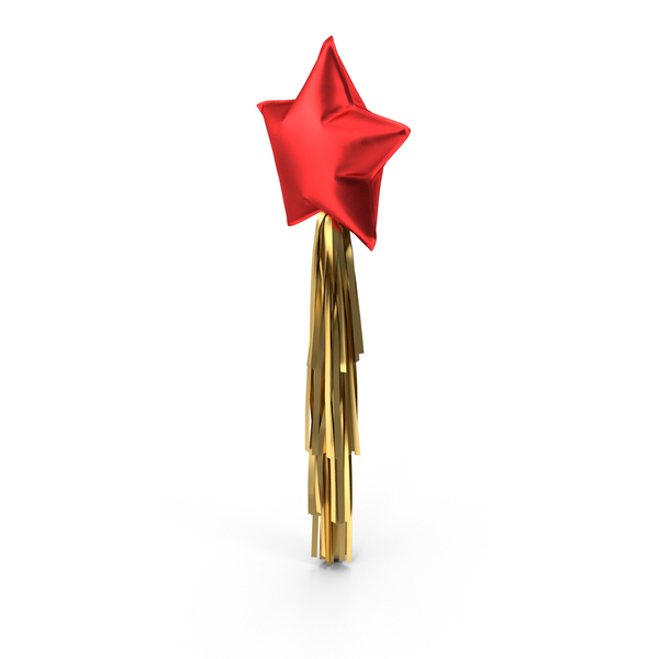 Balloons: Red Star Balloon with Tassel Garland PNG & PSD Images Balloons: Red Star Balloon with Tassel Garland PNG & PSD Images