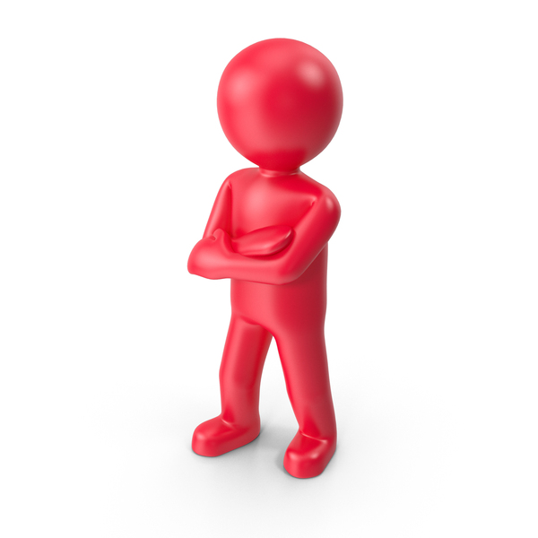 Red Stickman Standing PNG & PSD Images Red Stickman Standing PNG & PSD Images