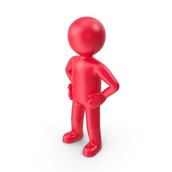 Red Stickman Standing PNG & PSD Images Red Stickman Standing PNG & PSD Images