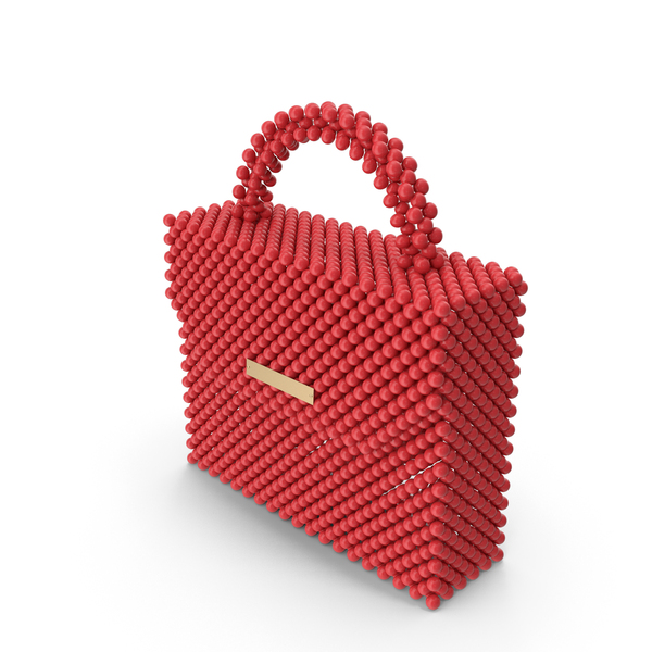 Bag: Red Summer Handbag PNG & PSD Images