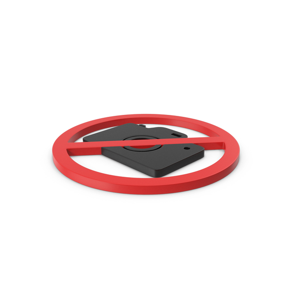 Logo: Red Symbol No Photography PNG & PSD Images Logo: Red Symbol No Photography PNG & PSD Images