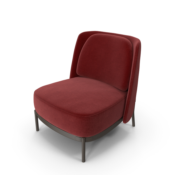 Arm Chair: Red Tape Armchair PNG & PSD Images