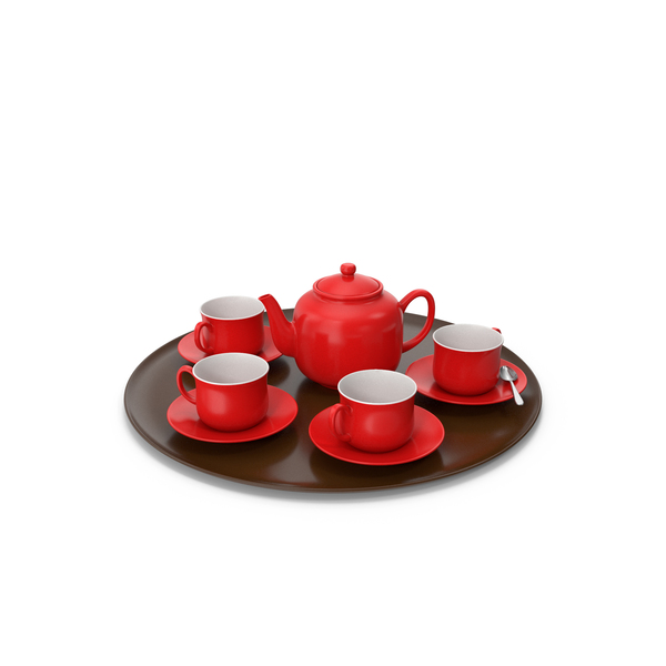 Teacup: Red Tea Ceramic Set PNG & PSD Images Teacup: Red Tea Ceramic Set PNG & PSD Images