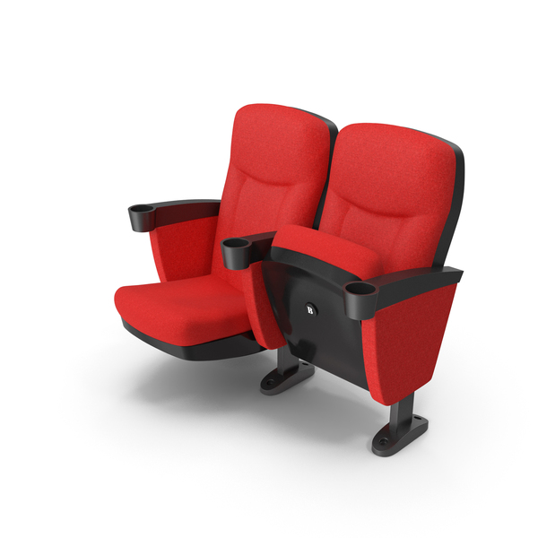 Theatre: Red Theater Chair PNG & PSD Images