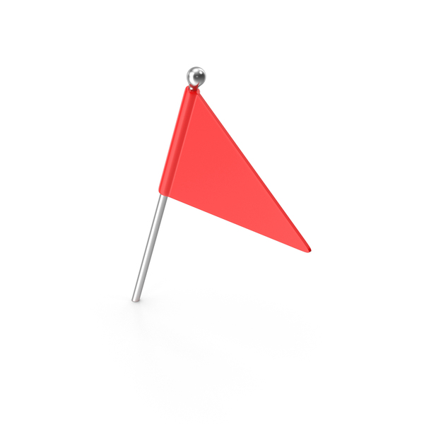 Red Tilted Flag PNG & PSD Images