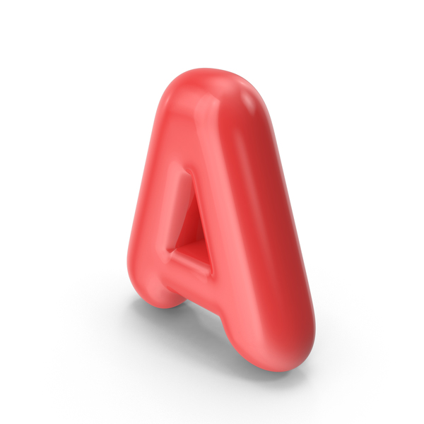 Language: Red Toon Balloon Letter A PNG & PSD Images Language: Red Toon Balloon Letter A PNG & PSD Images