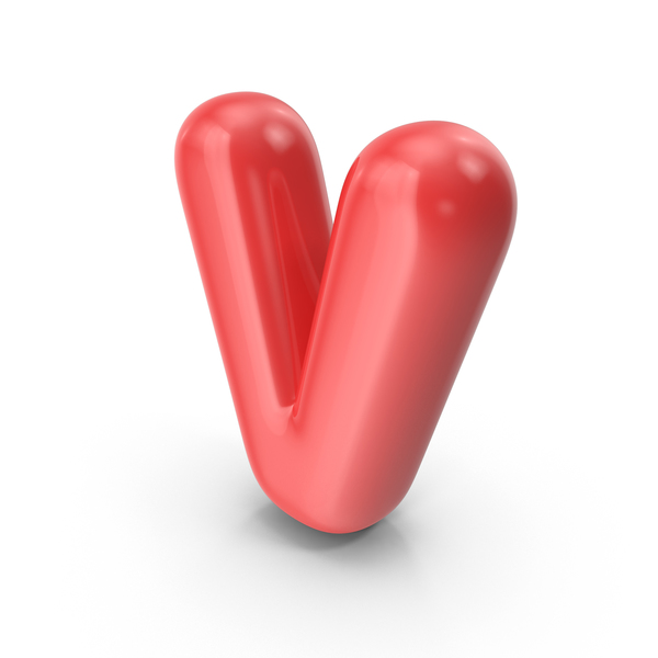Language: Red Toon Balloon Letter V PNG & PSD Images Language: Red Toon Balloon Letter V PNG & PSD Images