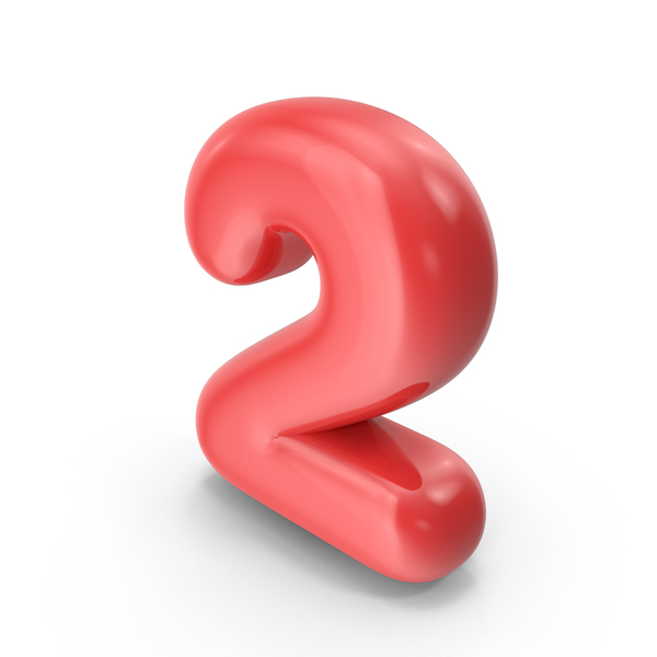 Red Toon Balloon Number 2 PNG & PSD Images Red Toon Balloon Number 2 PNG & PSD Images
