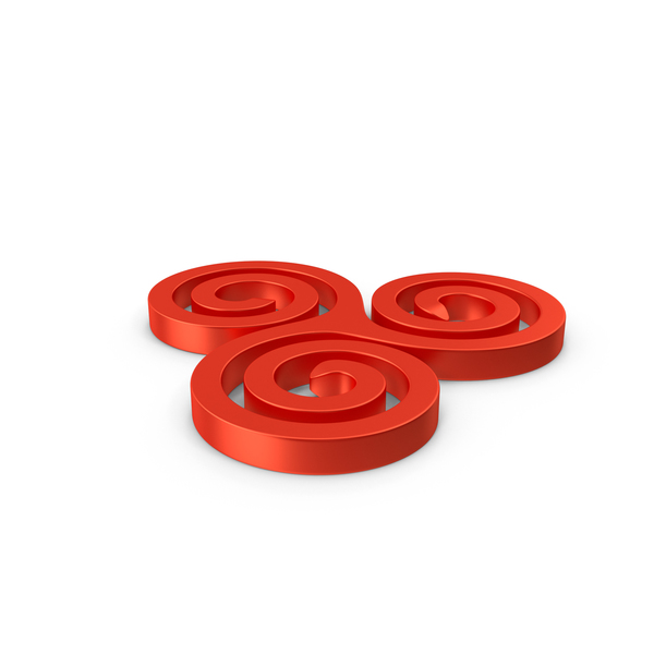 Twist: Red Triskelion Spiral Design PNG & PSD Images Twist: Red Triskelion Spiral Design PNG & PSD Images