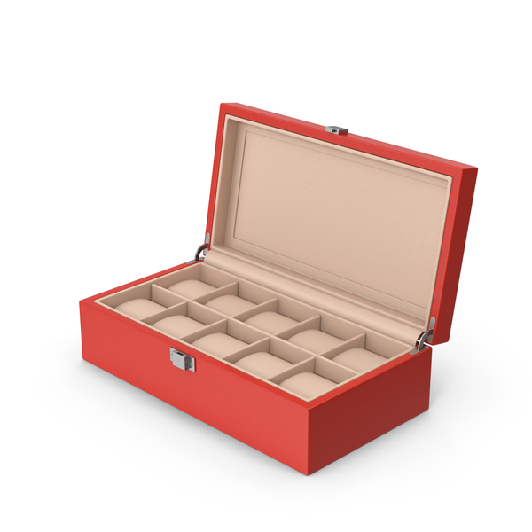 Jewelry: Red Watch Box PNG & PSD Images Jewelry: Red Watch Box PNG & PSD Images