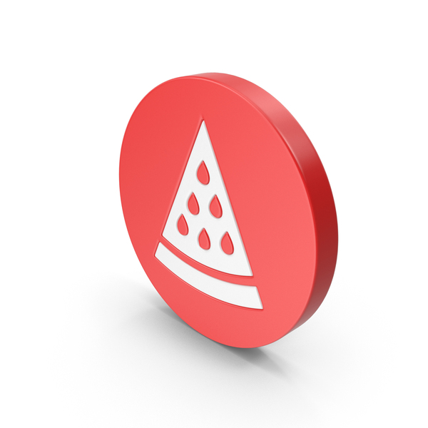 Symbols: Red & White Round Watermelon Slice Icon PNG & PSD Images Symbols: Red & White Round Watermelon Slice Icon PNG & PSD Images