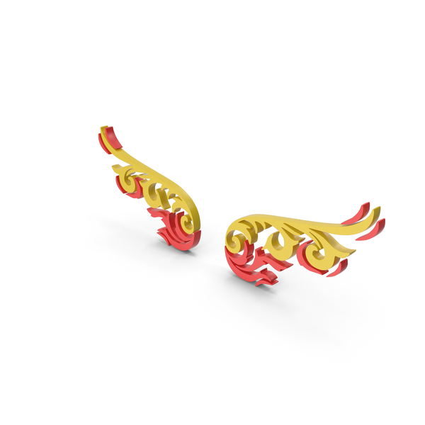 Wing: Red Yellow Wings PNG & PSD Images