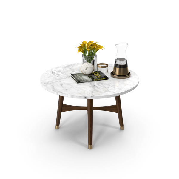Reeve Mid-Century Coffee Table West Elm PNG & PSD Images