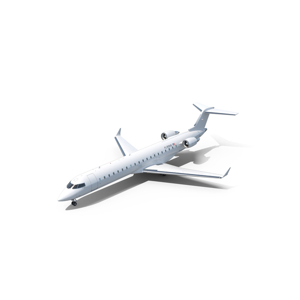 Regional Jet Bombardier CRJ550 PNG Images & PSDs for Download ...