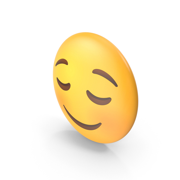 Facial Expression: Relieved Face Button Emoji PNG & PSD Images Facial Expression: Relieved Face Button Emoji PNG & PSD Images
