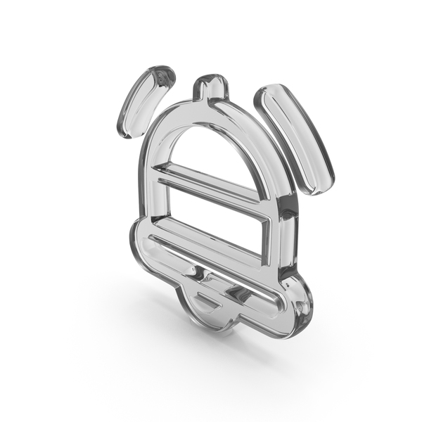 Logo: Reminder Notification Glass Symbol PNG & PSD Images