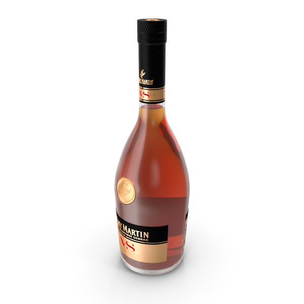 Brandy: Remy Martin VS Cognac Bottle PNG & PSD Images