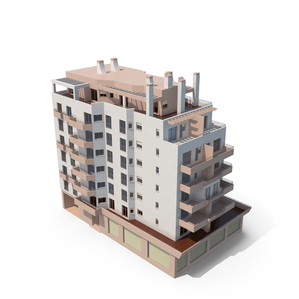 Apartment: Residential Building PNG & PSD Images