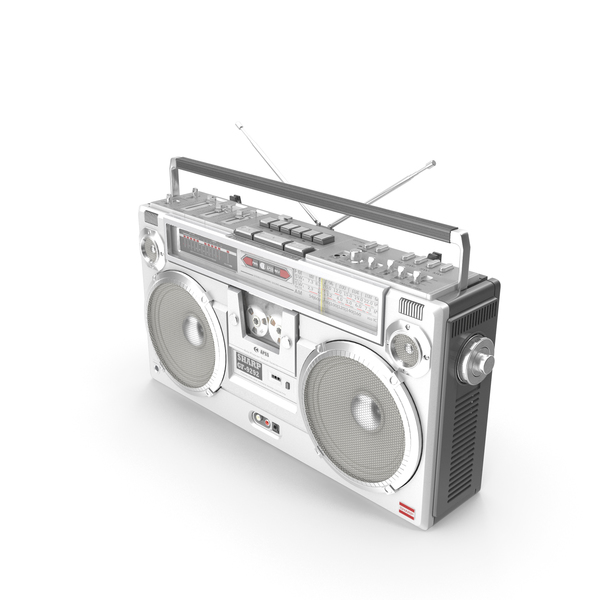 Boom Box: Retro Boombox Sharp GF-9292 PNG & PSD Images Boom Box: Retro Boombox Sharp GF-9292 PNG & PSD Images