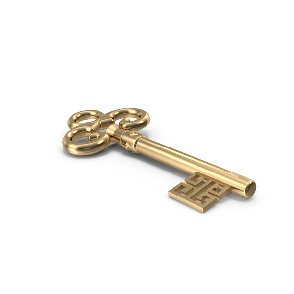 Retro Gold Key PNG Images & PSDs for Download | PixelSquid - S122778526