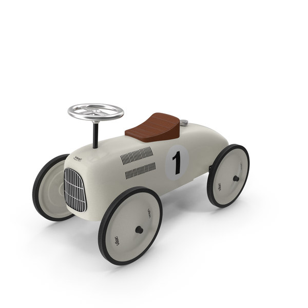 Toy: Retro Push Car PNG & PSD Images