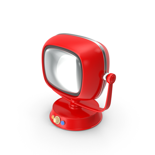 Retro TV Red PNG & PSD Images Retro TV Red PNG & PSD Images