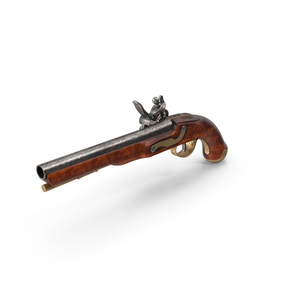 Musket Pistol: Revolutionary War Gun PNG & PSD Images