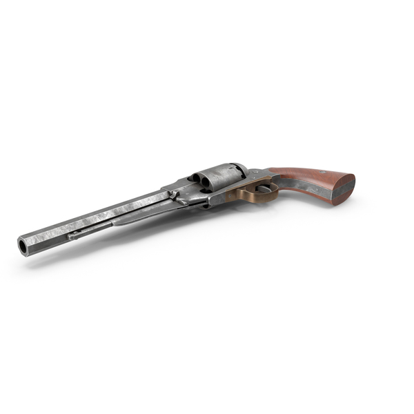 Revolver 1858 PNG & PSD Images